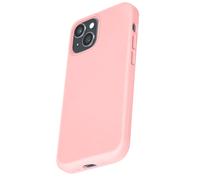 Coque pour iPhone 15 Plus Premium Collection Color Skin en TPU Antichoc Rose clair