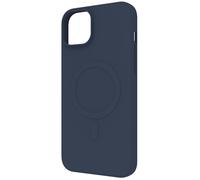 Coque pour iPhone 15 Plus Soft Touch Compatible MagSafe Bleu nuit
