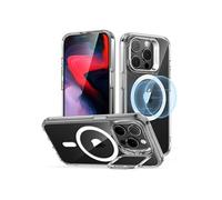 Coque pour iPhone 15 Pro Classic Hybrid HaloLock Kickstand Transparent