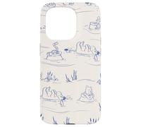 Coque pour iPhone 15 Pro Disney Winnie the Pooh and Friends Hunny Pots Down the River