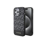 Coque pour iPhone 15 Pro - GCube GCube Stripes MagSafe (GUHMP15LHGCFSEK) - Noir
