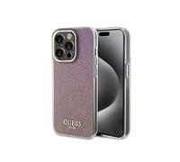 Coque pour iPhone 15 Pro - Hardcase IML Faceted Mirror Disco Iridescent (GUHCP15LHDECMP) - Rose