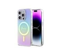 Coque pour iPhone 15 Pro - IML Iridescent MagSafe (GUHMP15LHITSU) - Violet