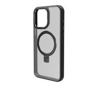 Coque pour iPhone 15 Pro Max avec Anneau Fonction Stand MagSafe Noir