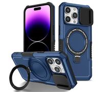 Coque Pour Iphone 15 Pro Max Avec Support Et Protection Lentilles