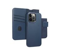 Accezz Accezz Étui de télephone portefeuille en cuir 2-en-1 avec MagSafe iPhone 15 Pro Max Nightfall Blue Bleu foncé