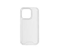 Coque pour iPhone 15 Pro Max Dos Rigide Coins Bumper Transparent