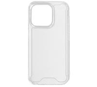 Coque pour iPhone 15 Pro Max Dos Rigide Coins Bumper Transparent