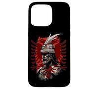 Coque pour iPhone 15 Pro Max Drapeau Skanderbeg Albanie et Kosovo pour un Albanais fier