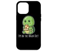 Coque pour iPhone 15 Pro Max I'm On The Ninja Diet Tortue Tortue Pizza Geek Nerd