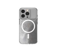 Coque pour iPhone 15 Pro Max MagSafe Effet Sable Anti-rayures Gris
