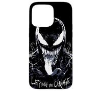 Coque pour iPhone 15 Pro Max Marvel Venom : Let There Be Carnage Eddie Brock Black