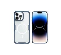Coque pour iPhone 15 Pro Max Nature TPU MagSafe Case Bleu