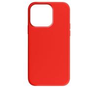 Coque pour iPhone 15 Pro Max Semi-rigide Intérieur Microfibre Rouge