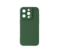 Coque pour iPhone 15 Pro Max Silicone Mat Protection Caméra Vert