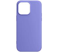 Coque pour iPhone 15 Pro Max Silicone Premium Semi rigide Mate Douce Violet