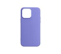 Coque pour iPhone 15 Pro Max Silicone Premium Semi rigide Mate Douce Violet