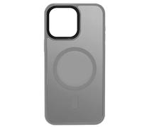 Coque pour iPhone 15 Pro Modèle Hybrid Frost Mag Cover Ultra Résistant Gris clair