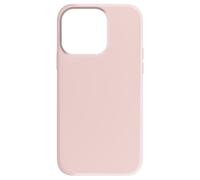 Coque pour iPhone 15 Pro Semi-rigide Intérieur Microfibre Rose clair