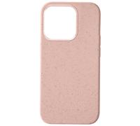 Coque pour iPhone 15 Pro Silicone gel Anti-traces Compatible QI 100% Recyclable Rose
