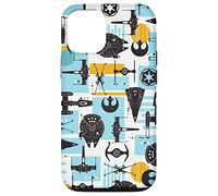 Coque pour iPhone 15 Pro Star Wars Véhicules Millenium Falcon Color Block