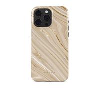 Coque pour iPhone 15 Pro Tough Antichocs Modèle Full Glam Burga Beige
