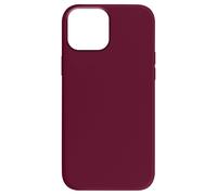 Coque pour iPhone 15 Semi-rigide Intérieur Microfibre Bords Surélevés Moxie Carmin