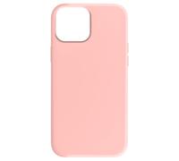 Coque pour iPhone 15 Semi-rigide Intérieur Microfibre Bords Surélevés Rose champagne