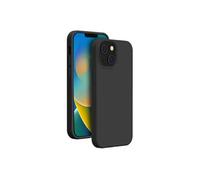 Coque pour iPhone 15 Souple SiliSoft Antichocs Noir