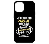 Coque pour iPhone 15 Supporter Rochelais, presque parfait - Humour Rugby