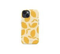 Burga – Coque pour iPhone 15 – Lemon Tart – Tough antichocs – Jaune