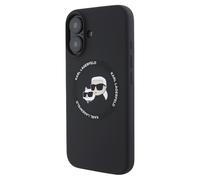 Coque Téléphone - Karl Lagerfeld - Iphone 16 - Silicone - Design Unique - Tête Karl&choupette