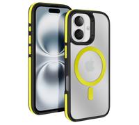 Coque pour iPhone 16 - AVIZAR - NEO - Compatible MagSafe - Coins Renforcés - Jaune