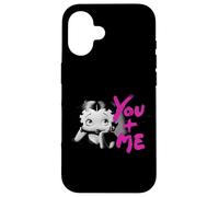 Coque pour iPhone 16 Betty Boop Poupée You And Me