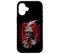 Coque pour iPhone 16 Drapeau Skanderbeg Albanie et Kosovo pour un Albanais fier