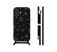 Coque pour iPhone 16 en silicone Sky Noir