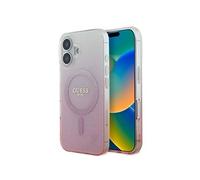 CG Mobile Guess GUHMP16SHGRCELP Coque Rigide pour iPhone 16 6,1" Rose