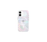 Coque pour iPhone 16 MagSafe Modèle Soap Bubble Iridescente CASE MATE Multicolore Multicolore