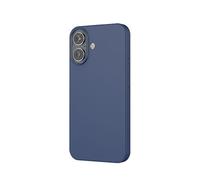 Coque pour iPhone 16 MagSafe Silicone Oléophobe et Anti-rayures Bleu
