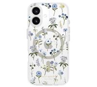 Coque Pour Iphone 16 Motif Precious Bloom Compatible Magsafe Kate Spade Blanc