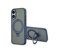 Accezz Coque Ring Stand avec MagSafe pour Apple iPhone 16 - Blue
