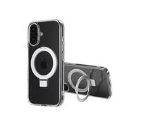 Accezz Coque Ring Stand avec MagSafe pour Apple iPhone 16 - Transparent