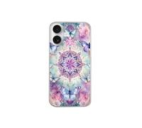 Coque pour Iphone 16 PLUS avec motif papillon mandala