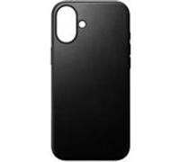 Coque pour iPhone 16 Plus Compatible MagSafe Antichocs en Cuir Nomad Noir Noir G