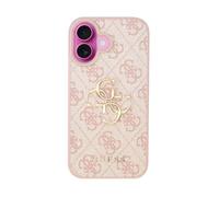 Coque pour iPhone 16 Plus - Guess Hardcase 4G Big Logo (GUHCP16M4GMGPI) - Rose