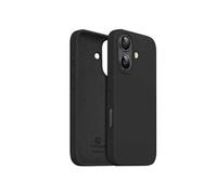 Coque pour iPhone 16 Plus MagSafe en Silicone Souple Antichocs Crong Noir