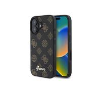 Coque pour iPhone 16 Plus - Peony Script MagSafe (GUHMP16MPGPYSK) - Noir