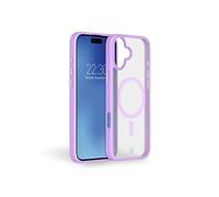 Force Case – Coque pour iPhone 16 Plus AIR FROST – Renforcée MagSafe, Système Tryax 3M – Rose