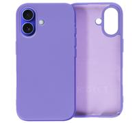 Coque pour iPhone 16 Plus Semi-rigide Soft-touch Anti-traces Violet