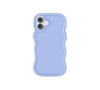Coque pour iPhone 16 Plus Silicone Antichoc série Candy Lavande